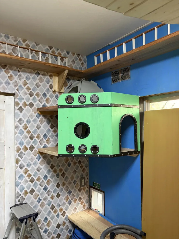 大砲も撃てる猫キャンプ場（作りかけ）DIY