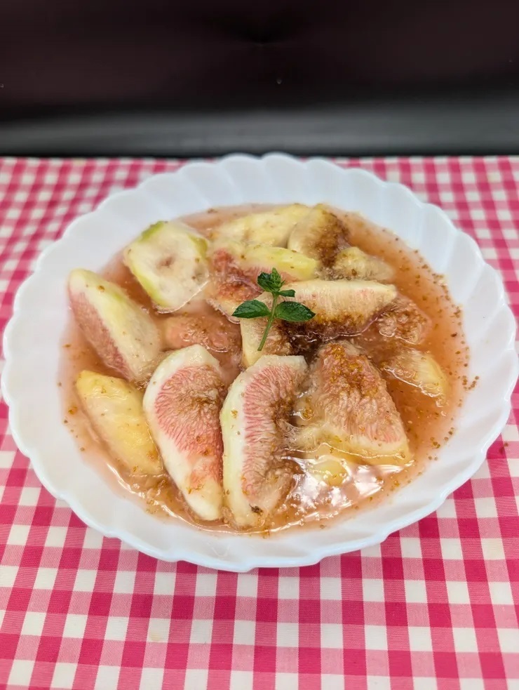 無花果のコンポート