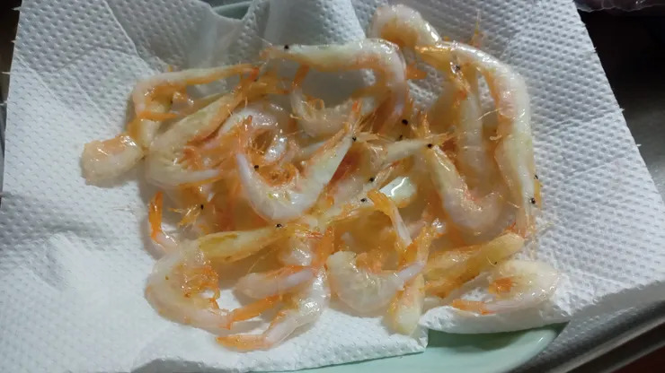 白エビの唐揚げ🦐